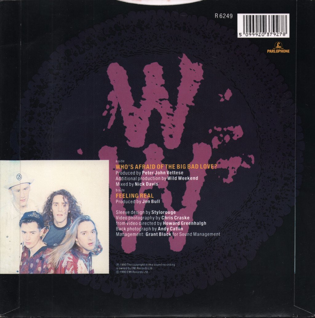 Wild Weekend - Who's Afraid Of The Big Bad Love - 7 Inch