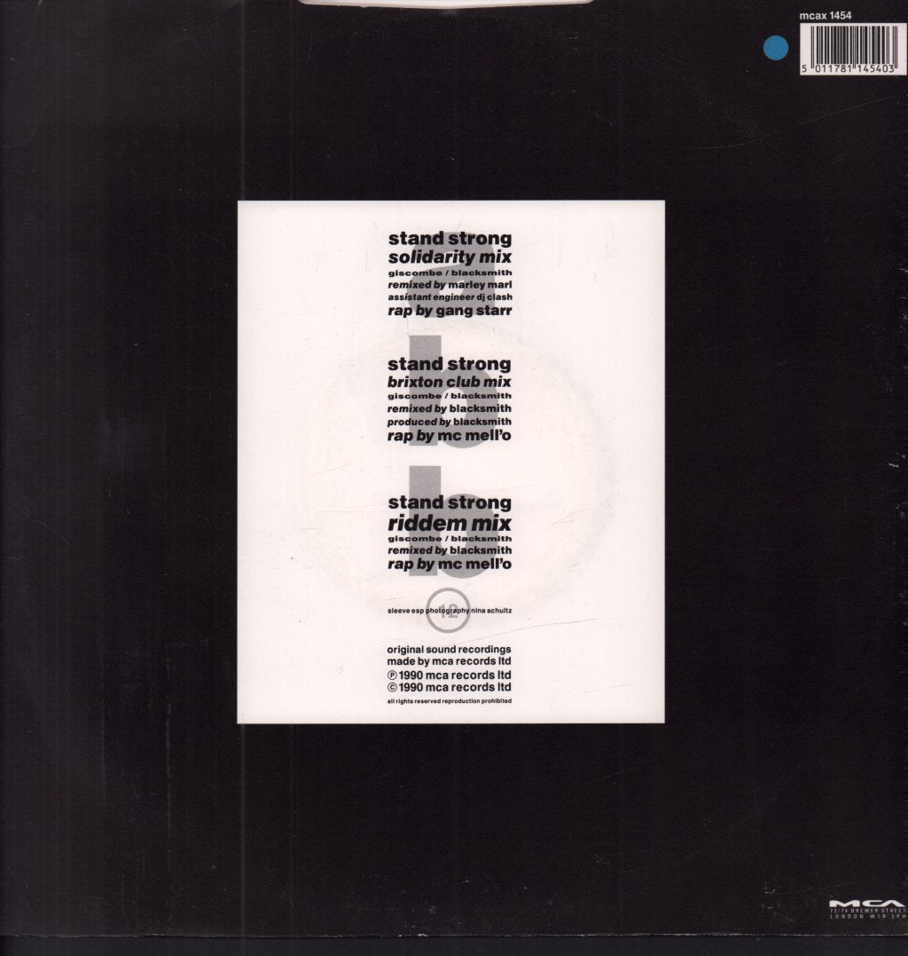 norman giscombe - Stand Strong - 12 Inch