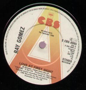 Ray Gomez - Love At First Sight - 7 Inch