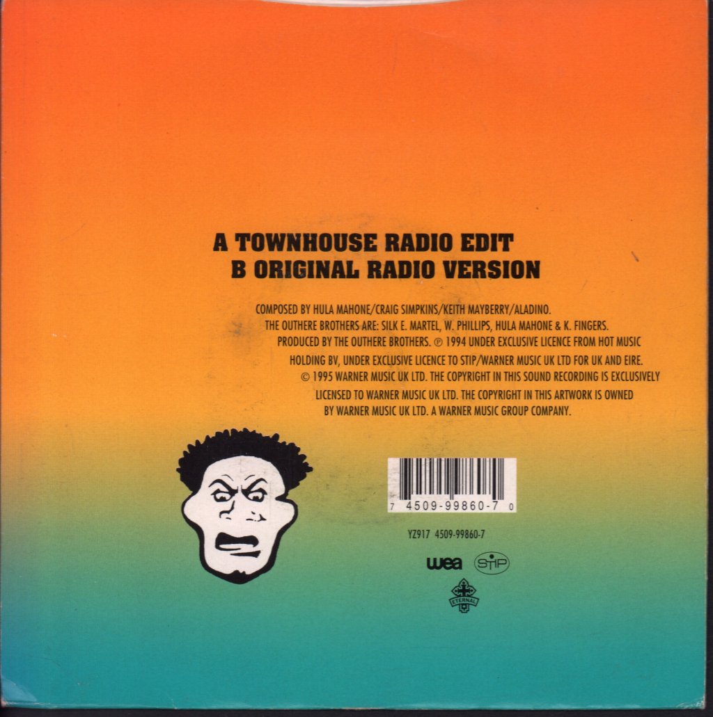 Outhere Brothers - Don't Stop - 7 Inch