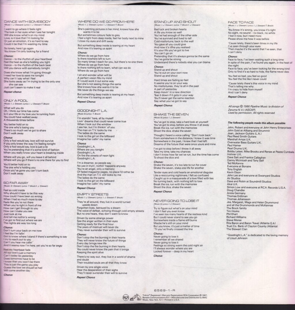 Strangeways (Rock/Metal Group) - Native Sons - Lp
