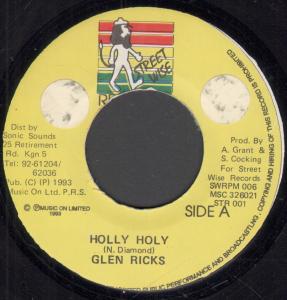 Glen Ricks - Holly Holy - 7 Inch