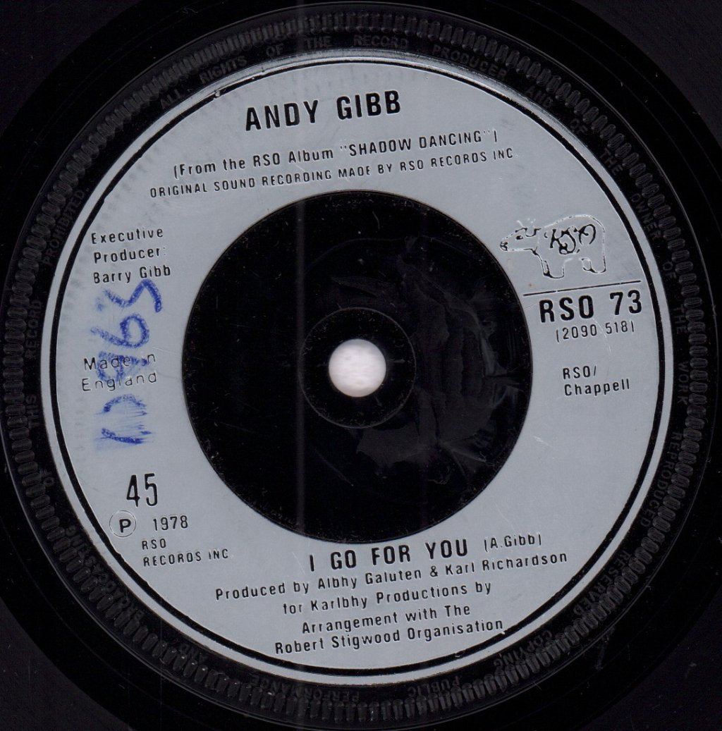 Andy Gibb - Time Is Time - 7 Inch