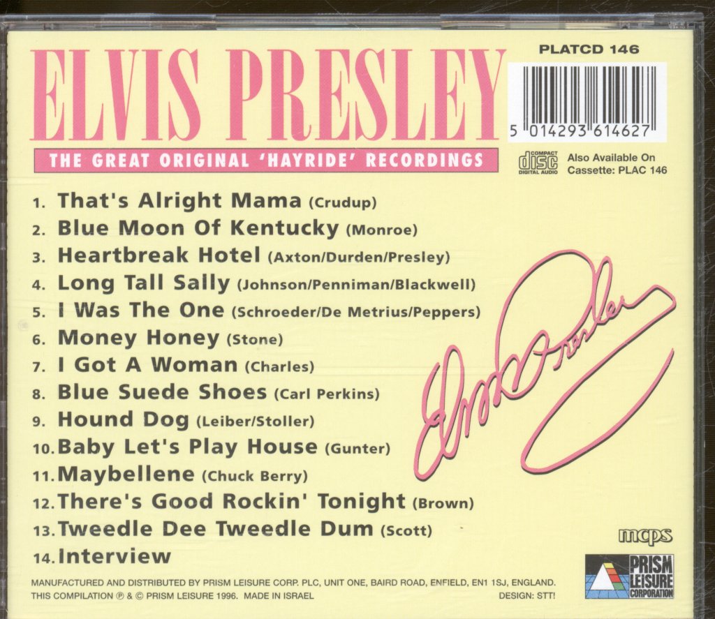 Elvis Presley - Good Rockin' Tonight (The Great Original 'Hayride' Recordings) - Cd