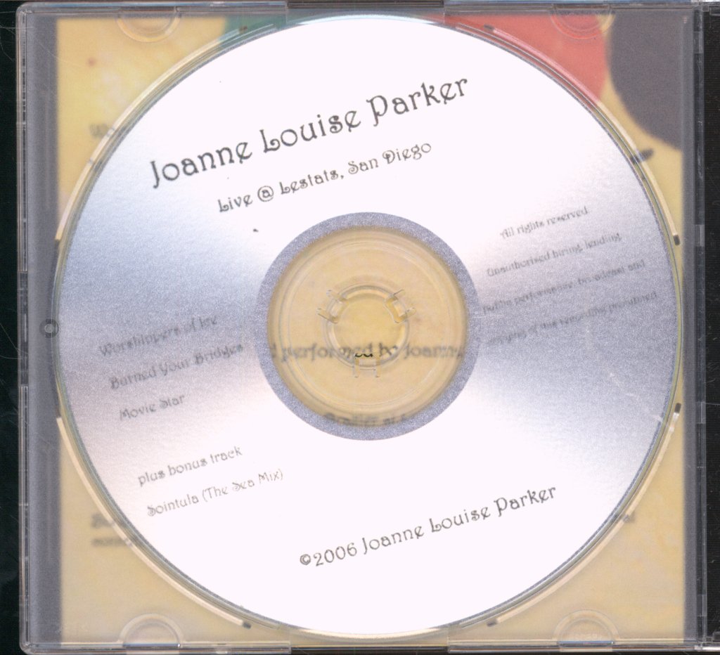 Joanne Louis Parker - Live At Lestats, San Diego - Cd