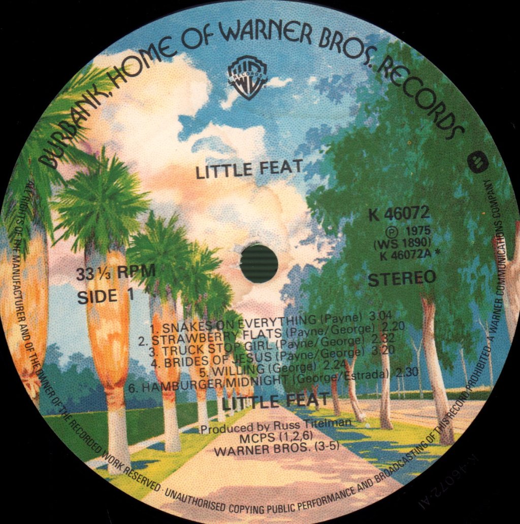 Little Feat - 2 Originals Of - Double Lp