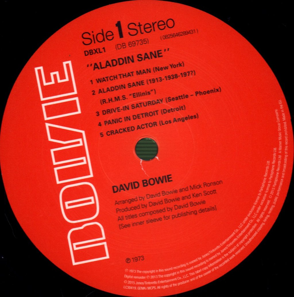 David Bowie - Aladdin Sane - Lp