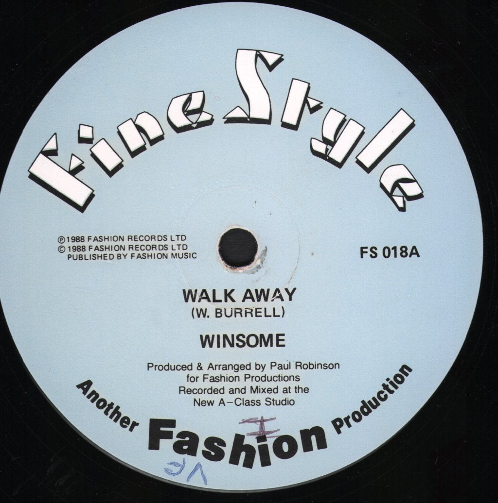 Winsome - Walk Away - 12 Inch
