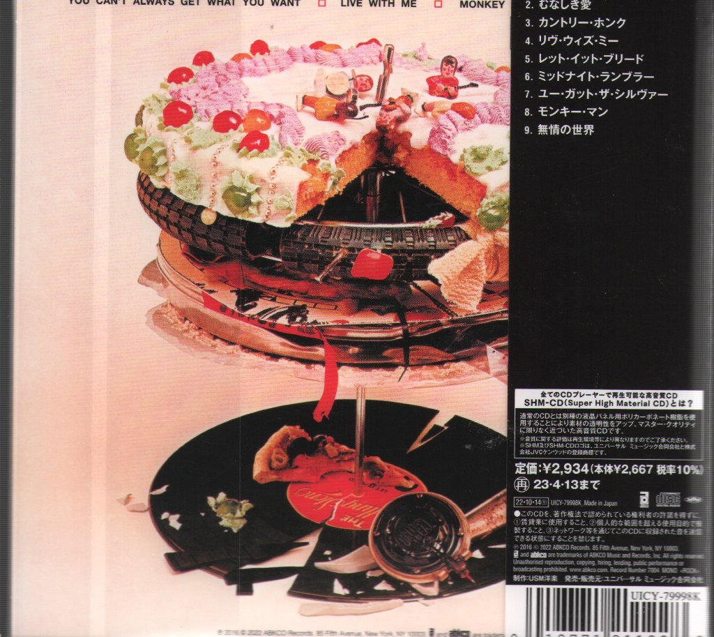 Rolling Stones - Let It Bleed (1969) (Japan SHM) - Cd