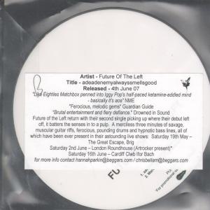 Future Of The Left - Adeadenemyalwayssmellsgood - Cdr