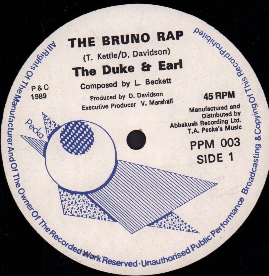 Duke And Earl - Bruno Rap - 12 Inch