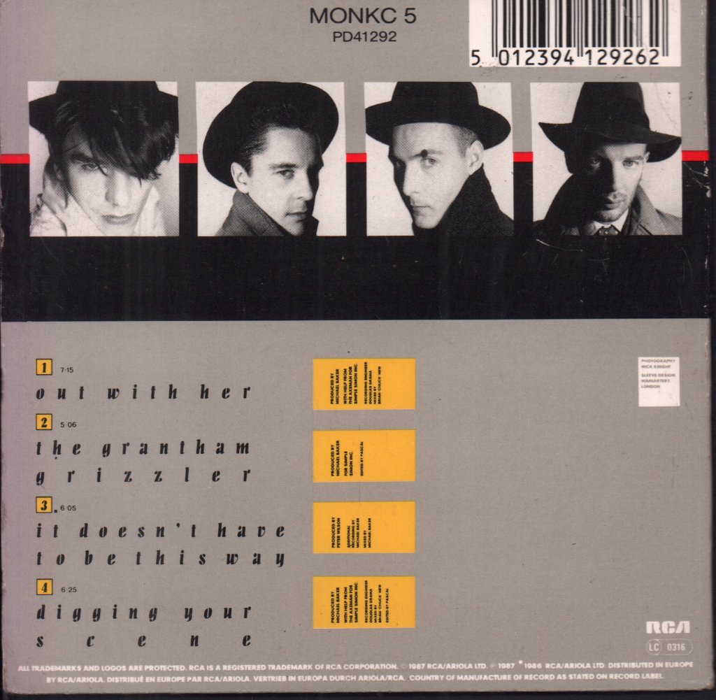 Blow Monkeys - Out With Her - Cd