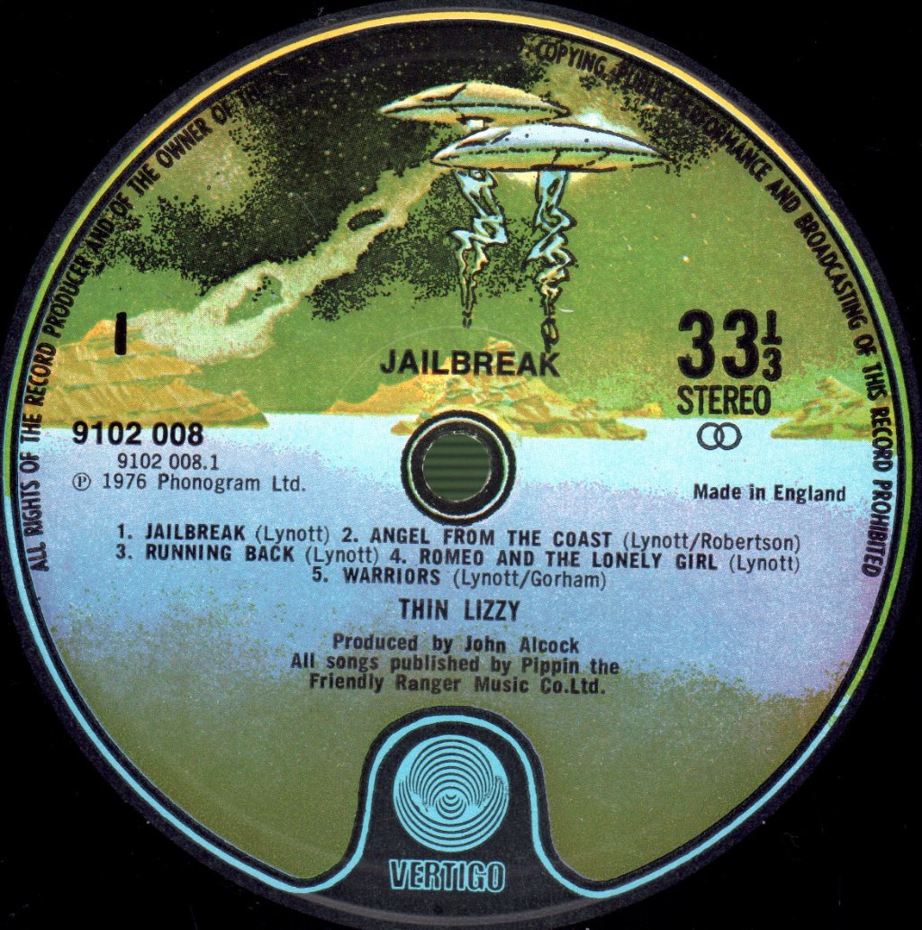 Thin Lizzy - Jailbreak - Lp