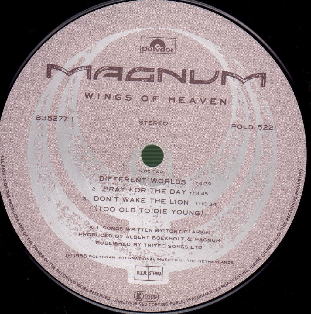 Magnum - Wings Of Heaven - Lp