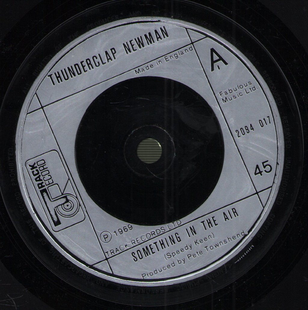 Thunderclap Newman/Crazy World Of Arthur Brown - Something In The Air / Fire - 7 Inch