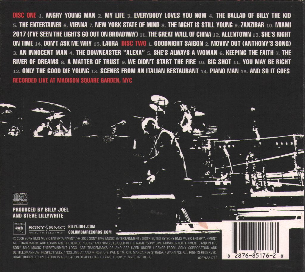 Billy Joel - 12 Gardens Live - Double Cd