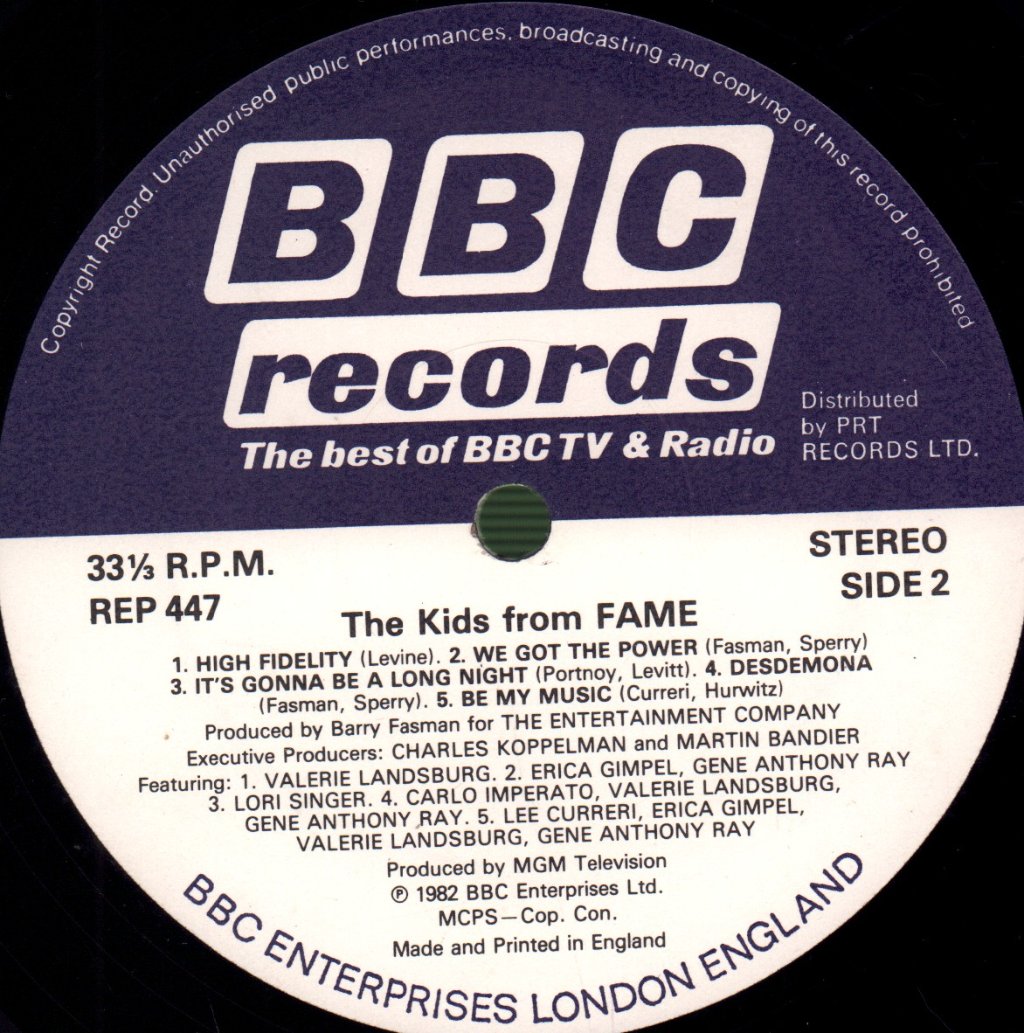 Kids From Fame - Kids From Fame - Lp