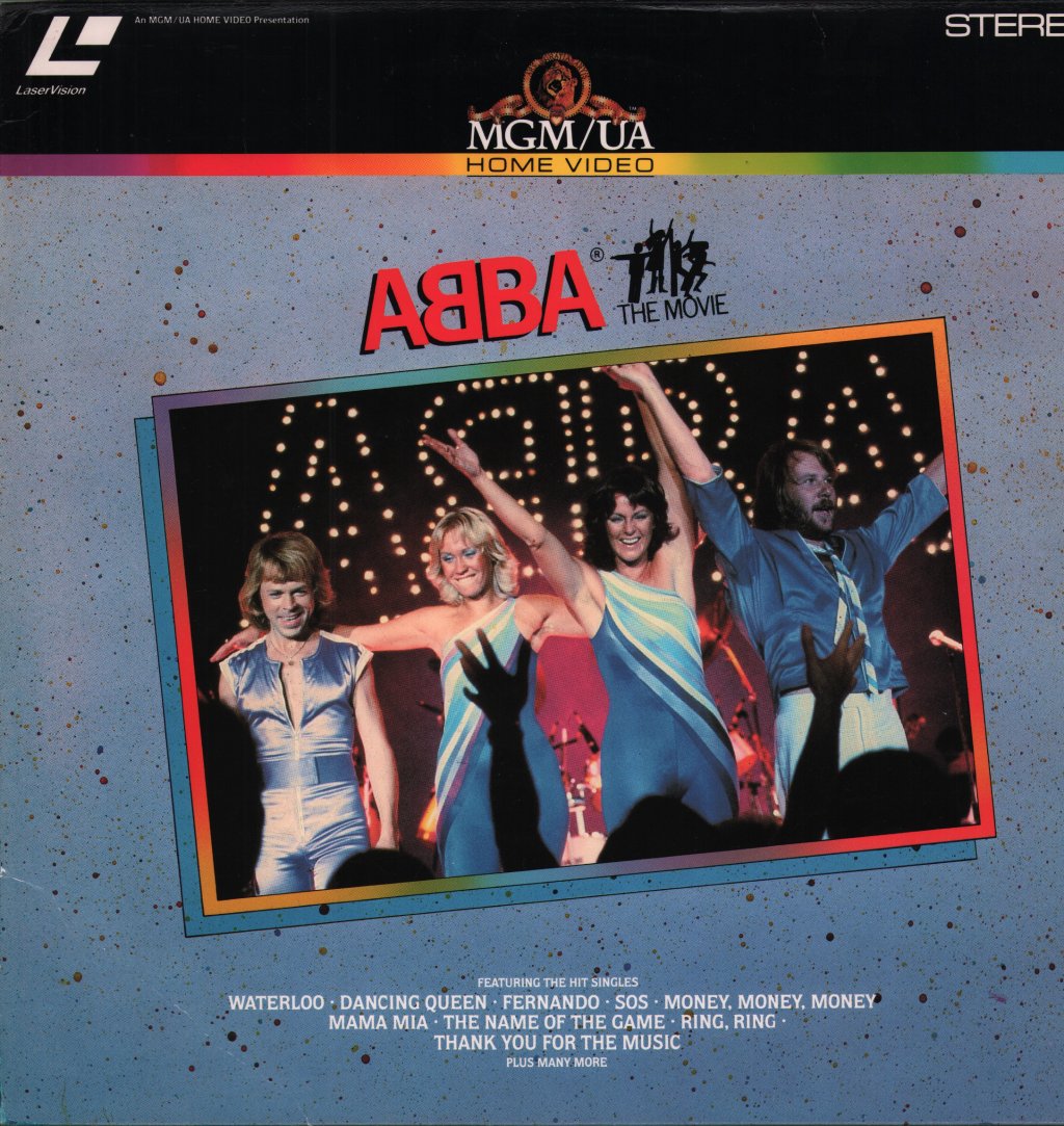 ABBA - Abba The Movie - Laser Disc