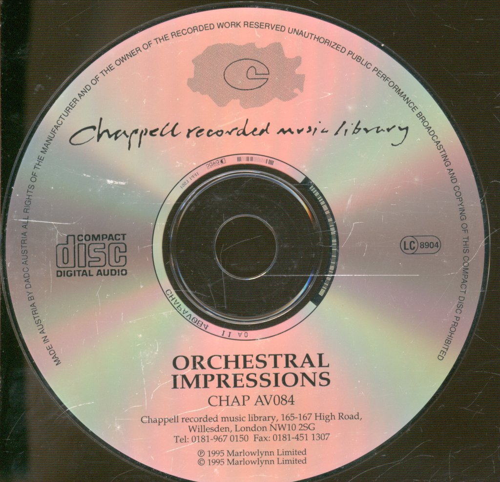 Royal Philharmonic Orchestra - Mark Thomas - Orchestral Impressions - Cd