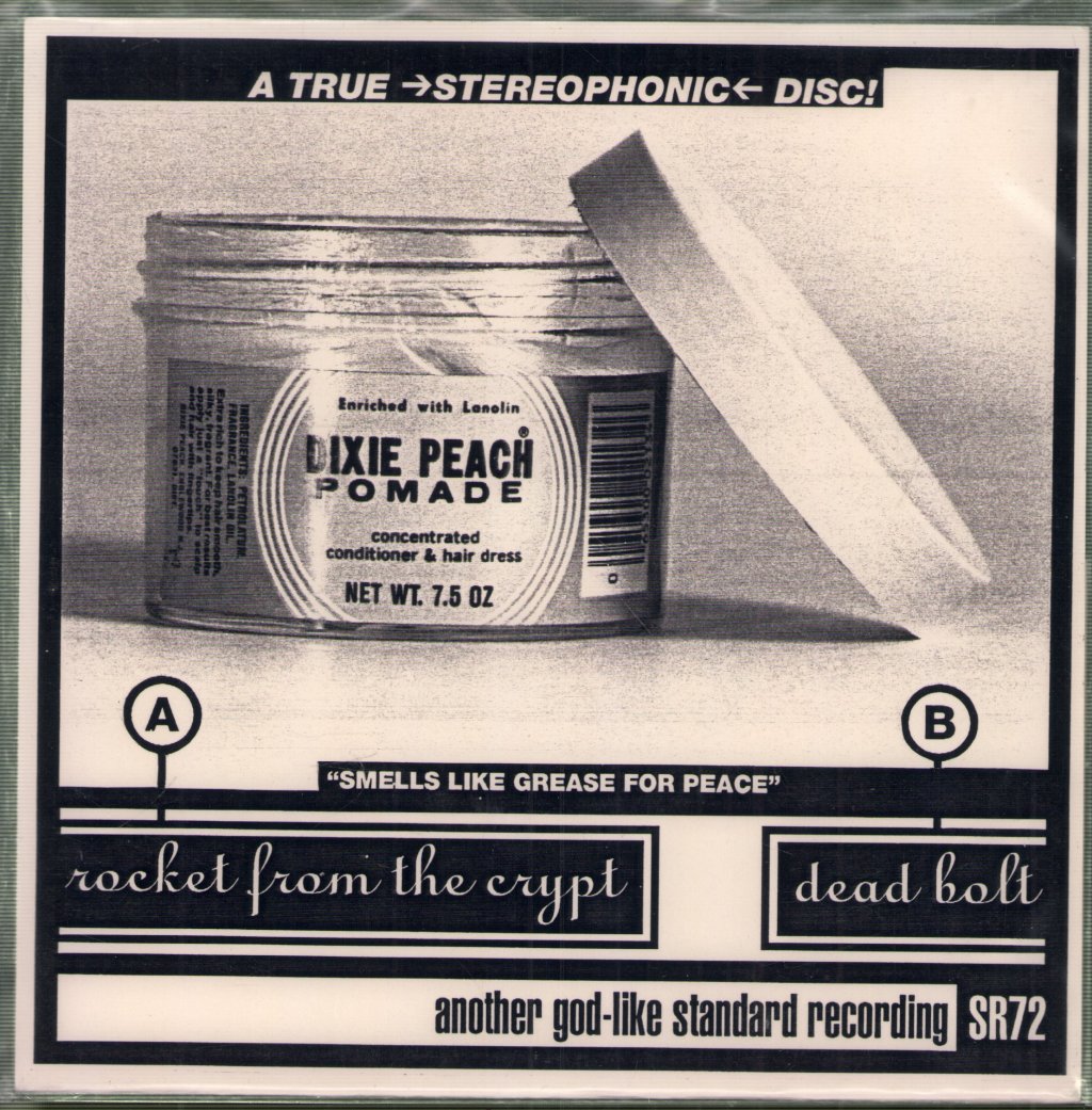 Rocket From The Crypt / Dead Bolt - Smells Like Grease For Peace - 7 Inch
