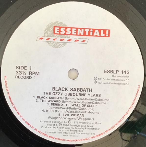 Black Sabbath - Ozzy Osbourne Years - Lp Set