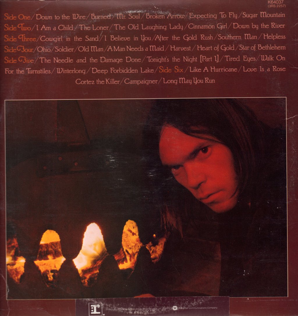 Neil Young - Decade - Triple Lp