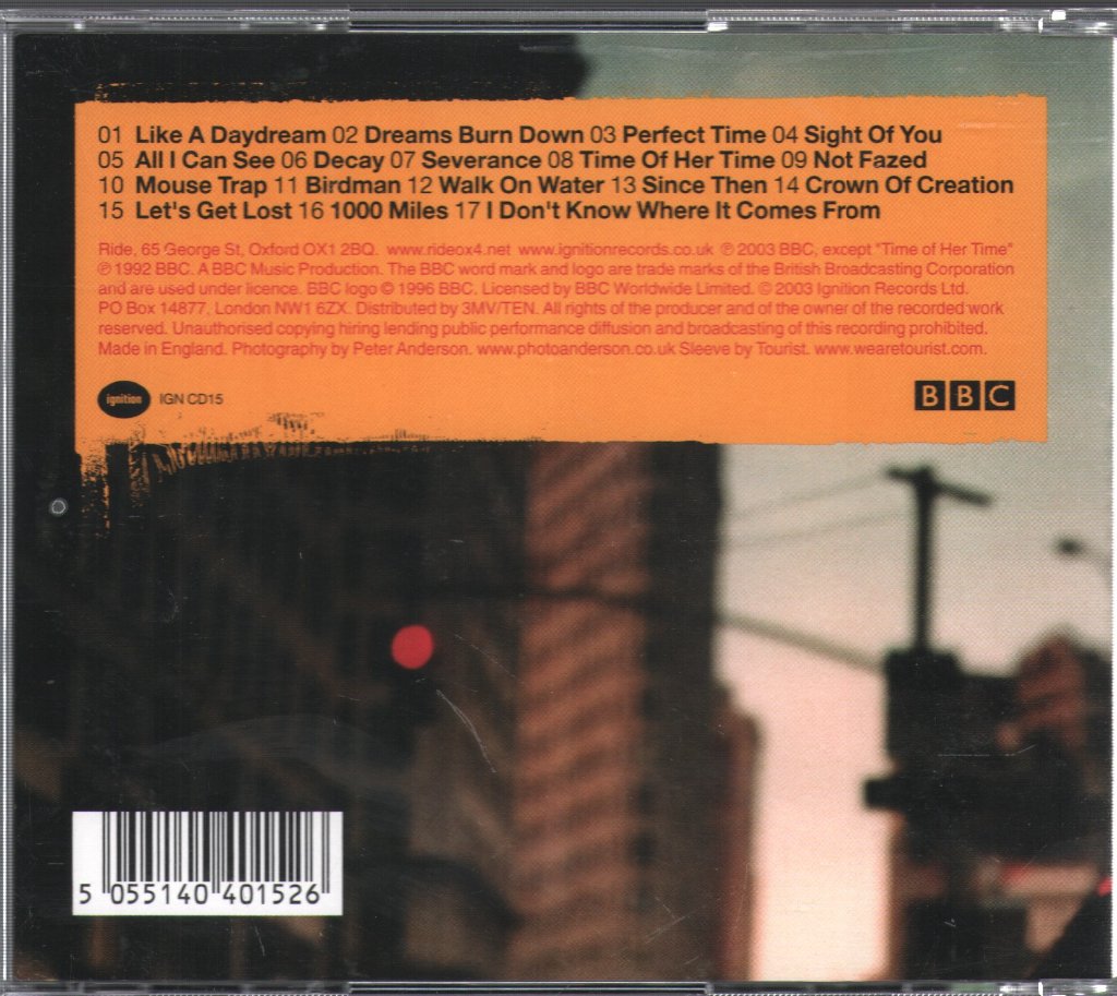 Ride - Waves - Cd