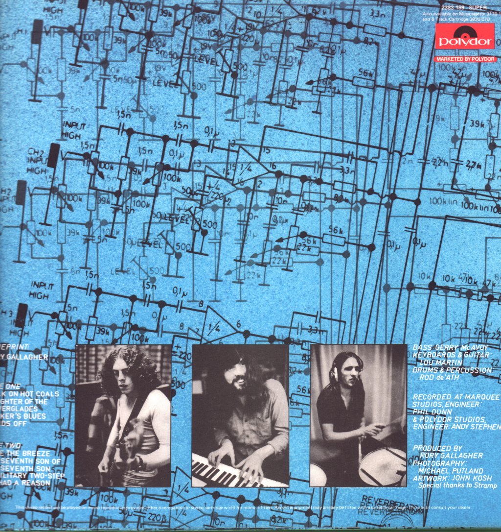 Rory Gallagher - Blueprint - Lp