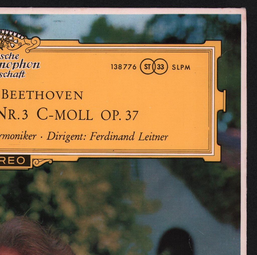 Wilhelm Kempff / Ferdinand Leitner / Berliner Philharmoniker - Ludwig van Beethoven - Klavierkonzert Nr. 3 C-moll Op. 37 - Lp