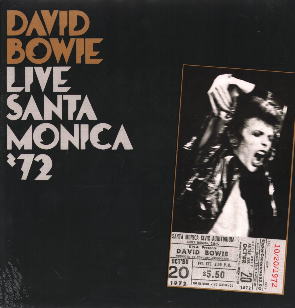 David Bowie - Live Santa Monica `72 - Double Lp