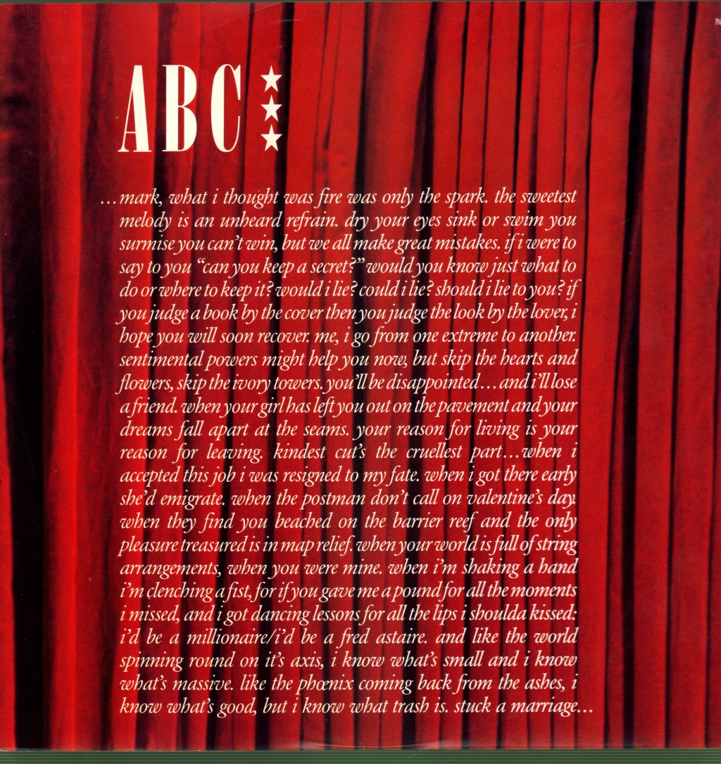 ABC - Lexicon Of Love - Lp