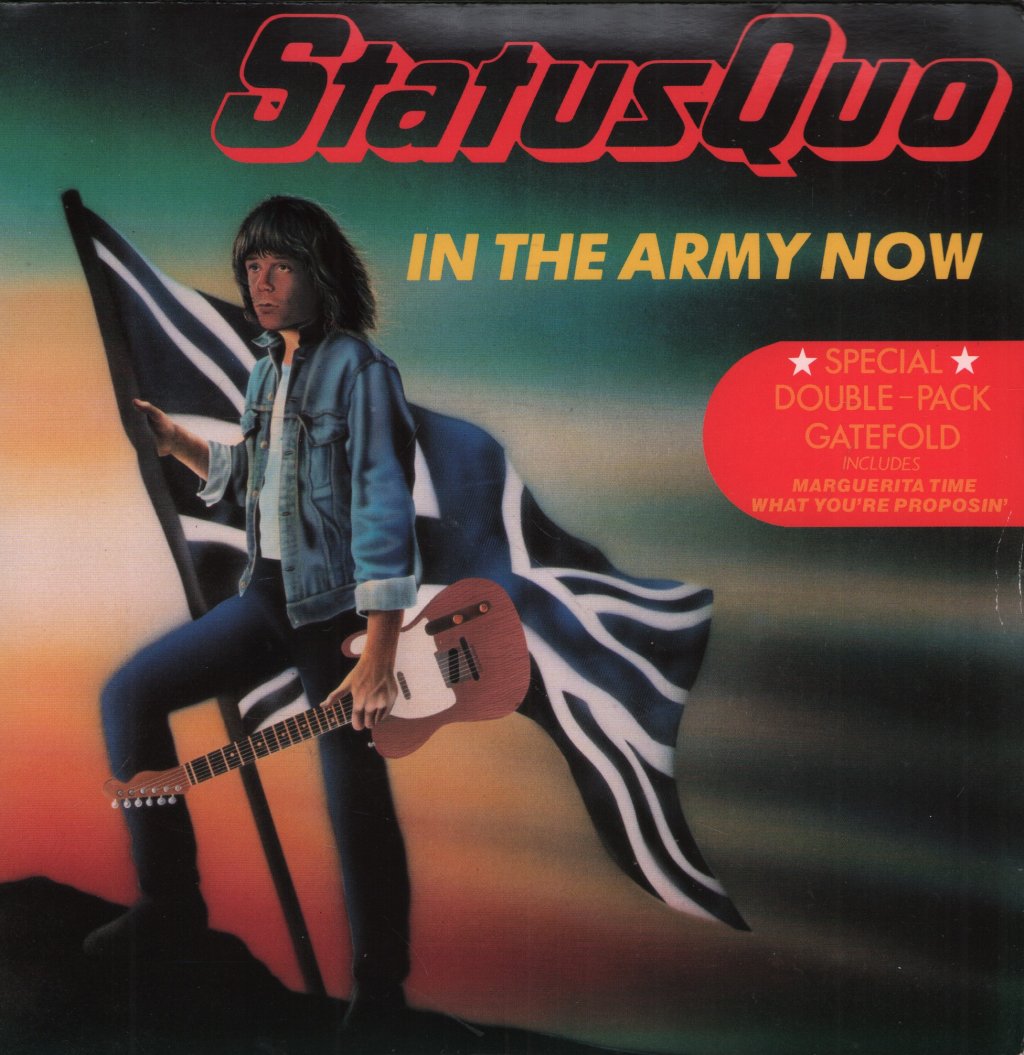 Status Quo - In The Army Now - Double 7 Inch