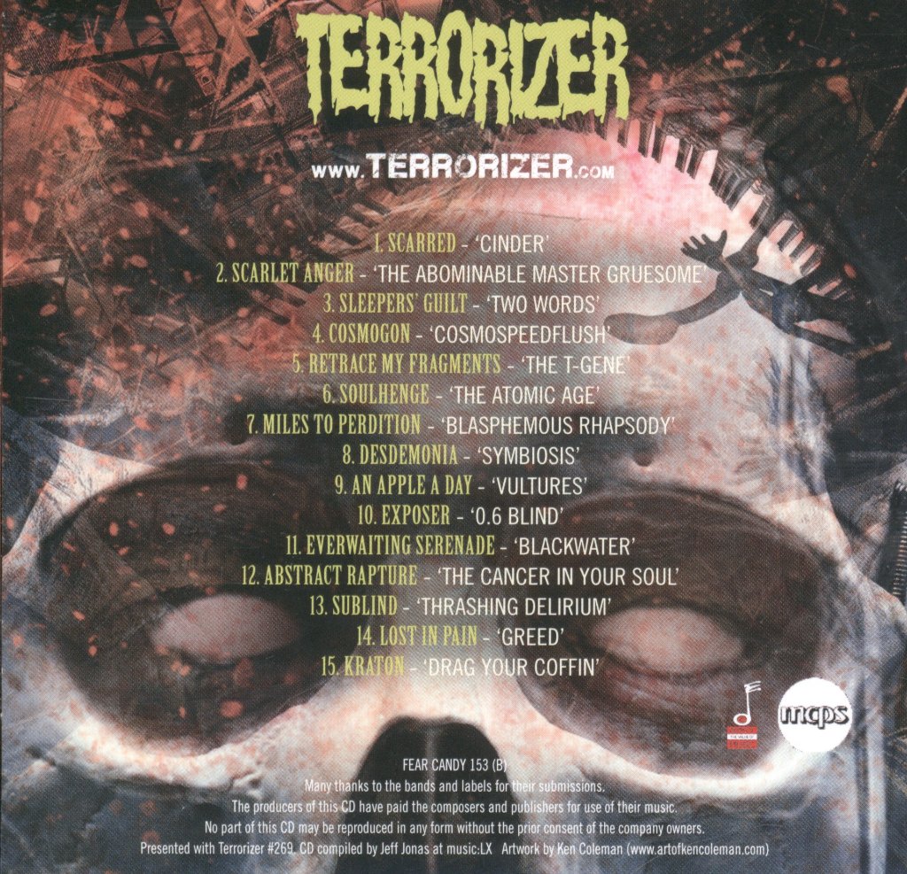 Various Artists - Fear Candy - Heavy Metal Luxembourg - Cd