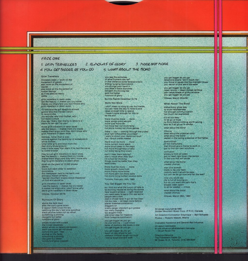 Bruce Cockburn - Humans - Lp