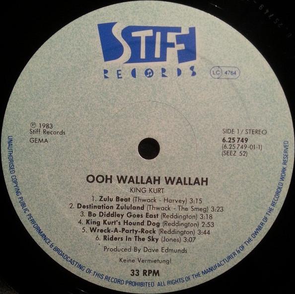 King Kurt - Ooh Wallah Wallah - Lp