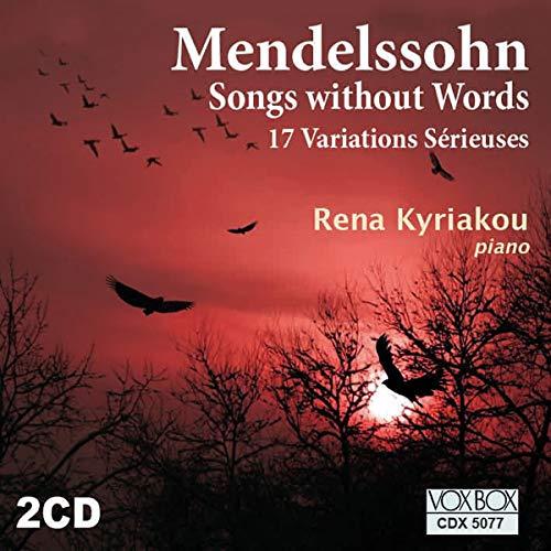 Rena Kyriakou - Felix Mendelssohn: Songs W/O Words - Double Cd