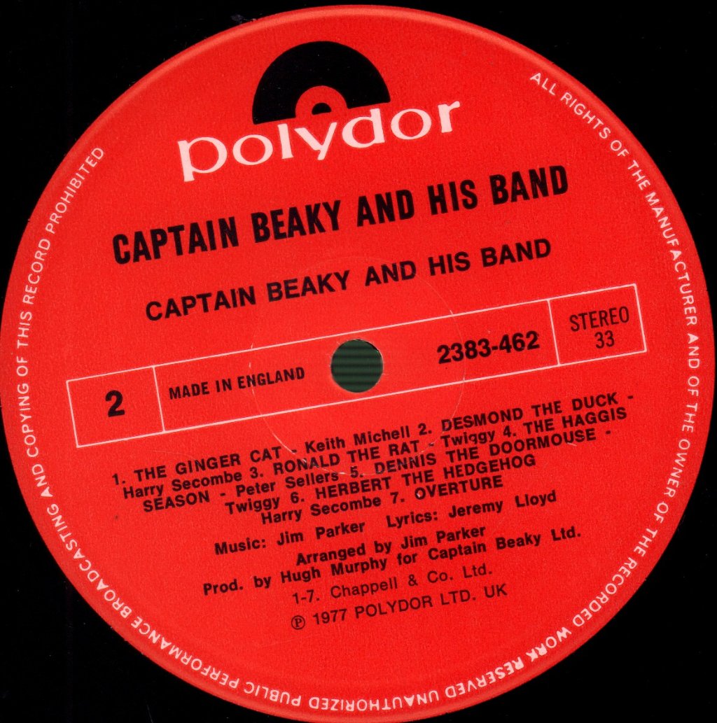 Captain Beaky And His Band - Captain Beaky And His Band - Lp