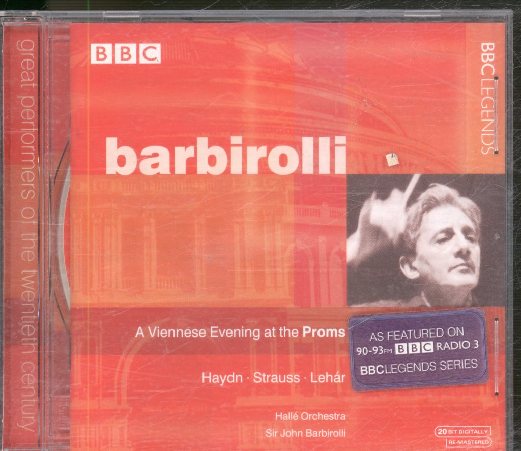 Hallé Orchestra, Sir John Barbirolli - A Viennese Evening At The Proms - Cd