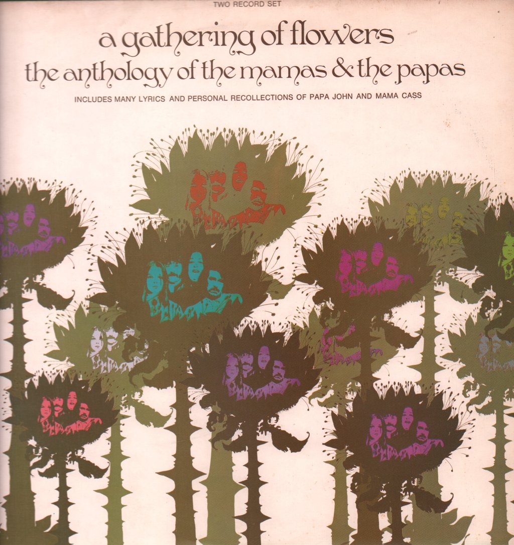 Mamas And The Papas - A Gathering Of Flowers (Anthology) - Double Lp