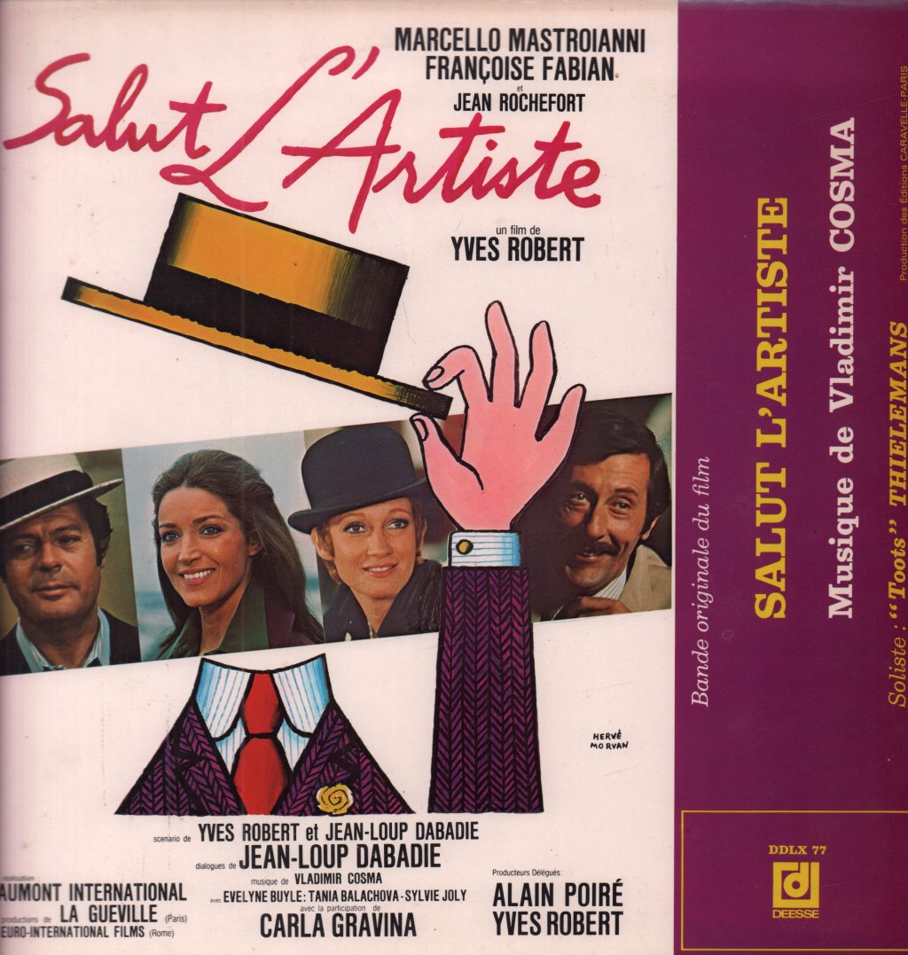 Vladimir Cosma - Salut L'Artiste / Le Grand Blond Avec Une Chaussure Noire - Lp