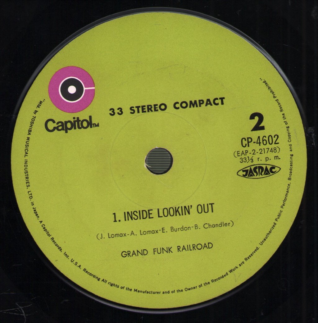 Grand Funk Railroad - Sin's A Good Man's Brother - 7 Inch
