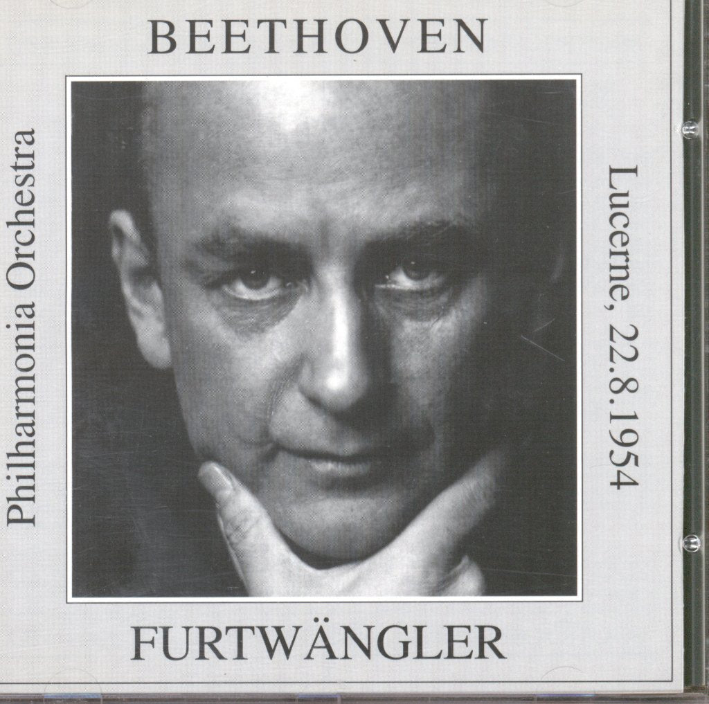 Wilhelm Furtwängler, Philharmonia Orchestra - Beethoven - Symphonie Nº 9 Lucerne, Philharmonia Orchestea - 22. VIII 1954 - Cd