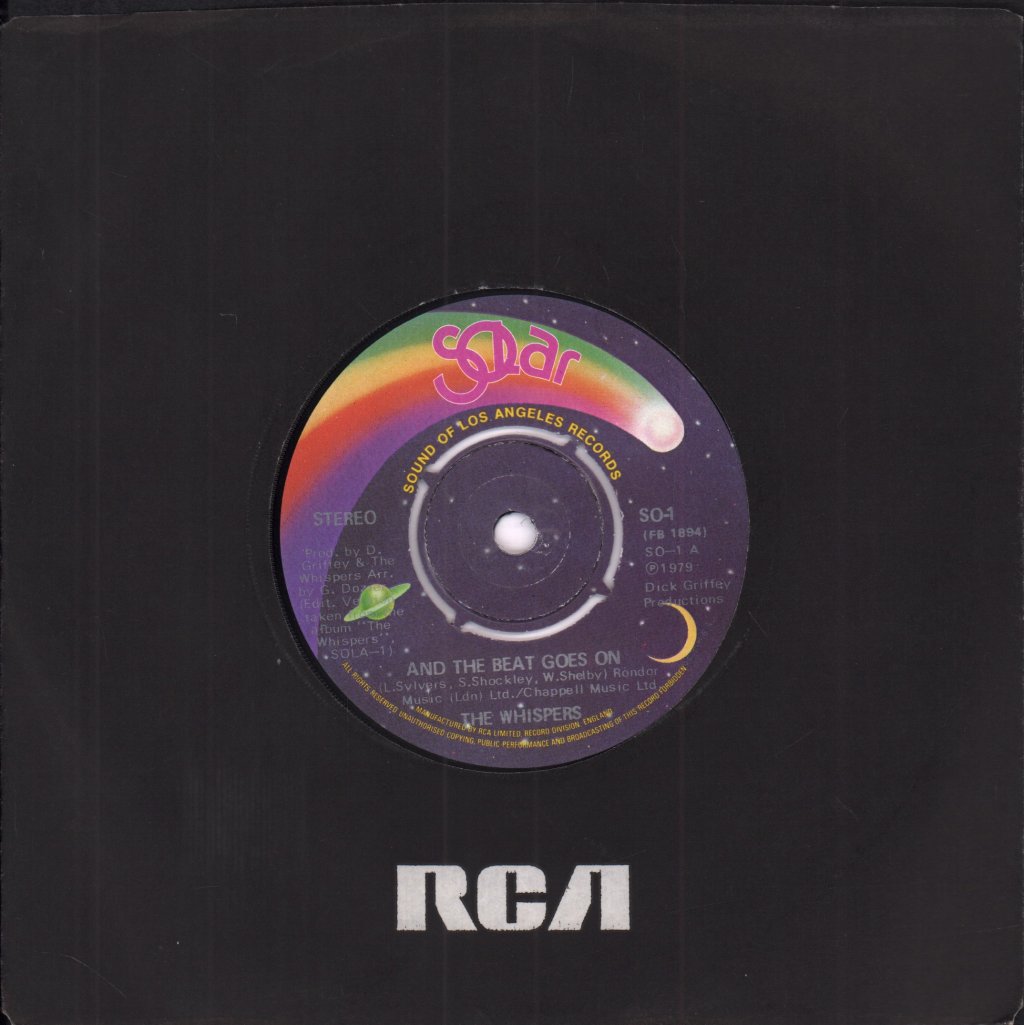 Whispers - And The Beat Goes On - 7 Inch
