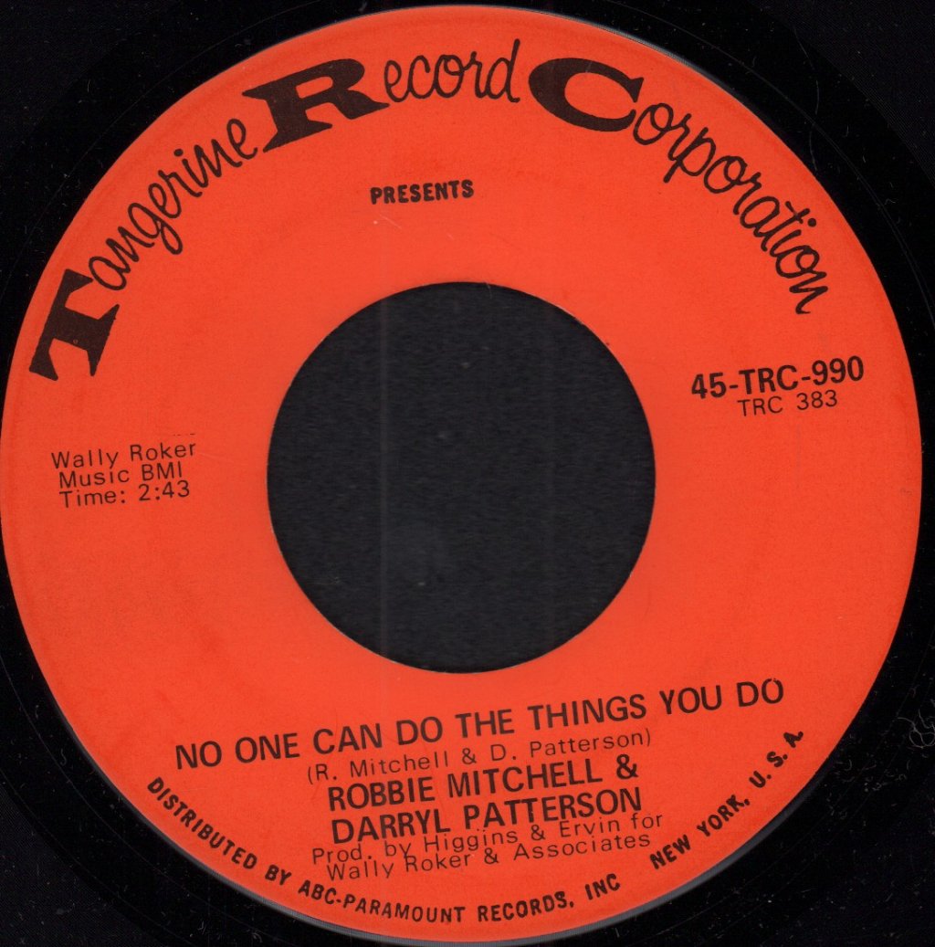 Robbie Mitchell & Darryl Patterson - I Lost My Love In A Beggar's Dream - 7 Inch