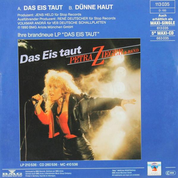 Petra Zieger & Band - Das Eis Taut - 7 Inch