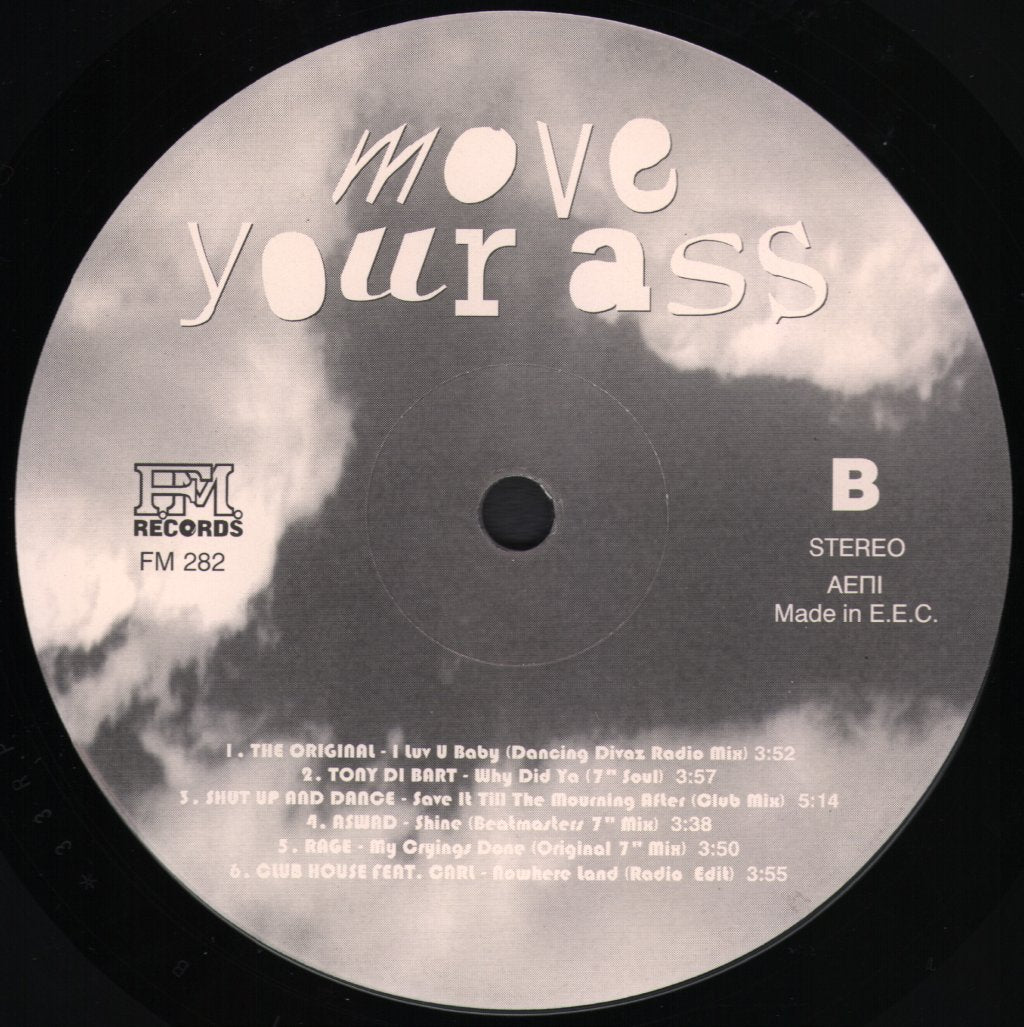 Various Artists - Move Your Ass - Lp