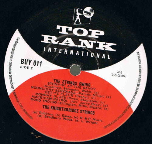 Knightsbridge Strings - Strings Swing - Lp