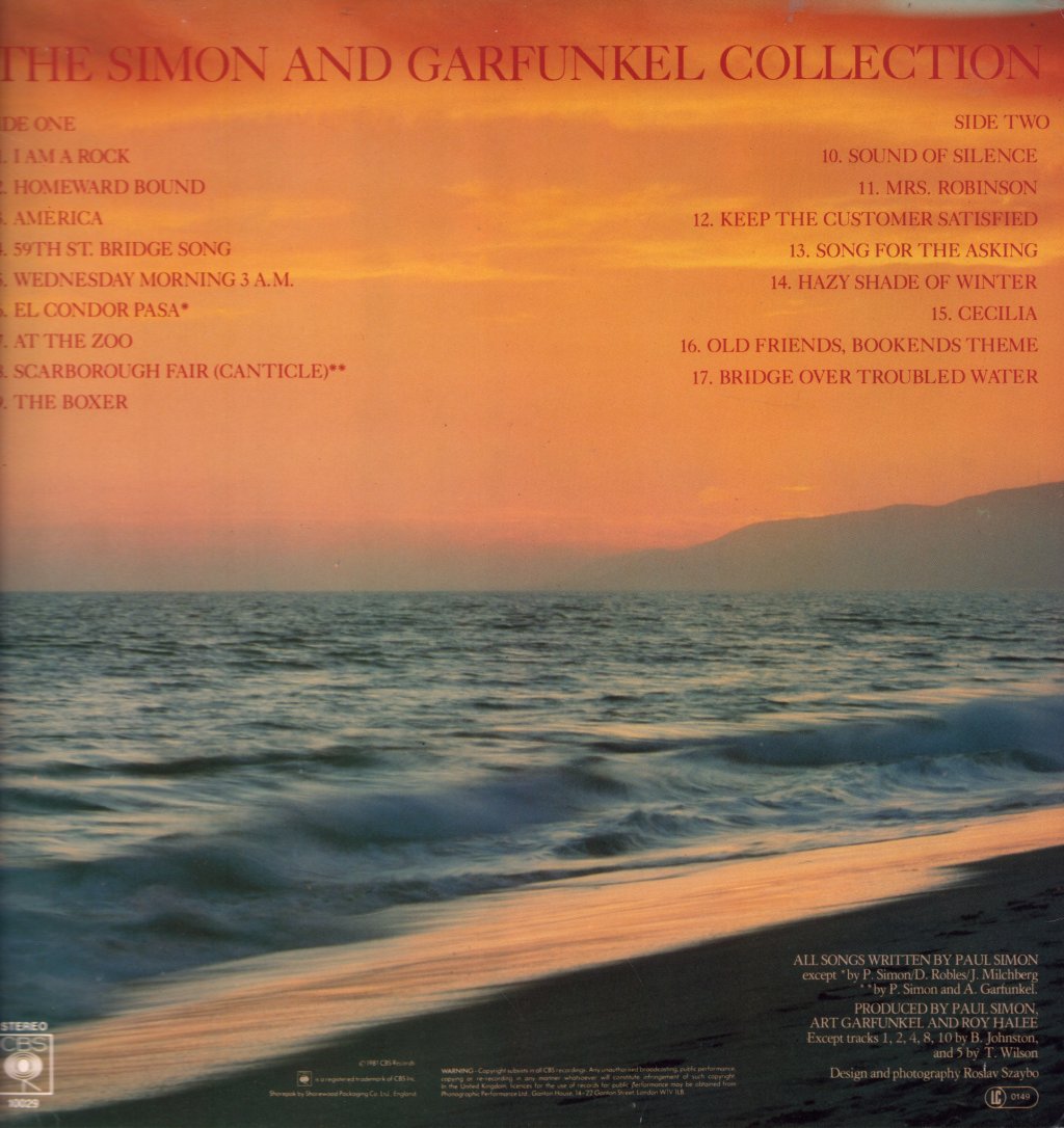 Simon And Garfunkel - Collection - Lp