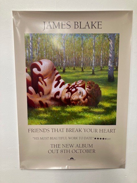 James Blake - Friends That Break Your Heart - Poster