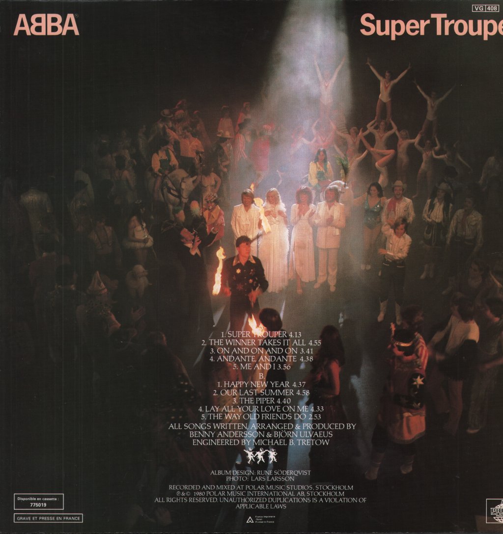 ABBA - Super Trouper - Lp